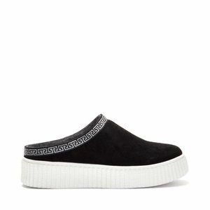 Religious Comfort Women's Orangevelv Black , 8 M US